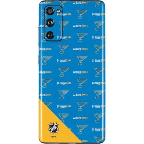 NHL St. Louis Blues Pattern Galaxy S20 Fan Edition Skin
